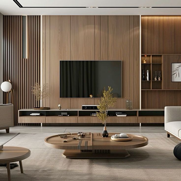 Woden tv decor