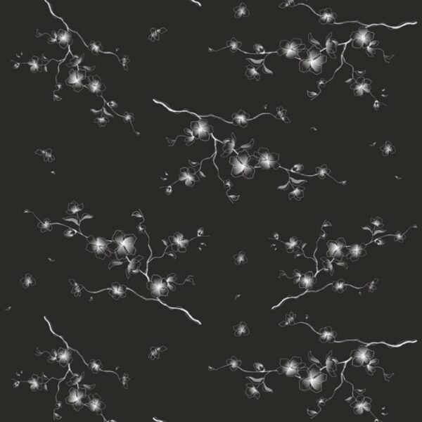 Black Flower 4457