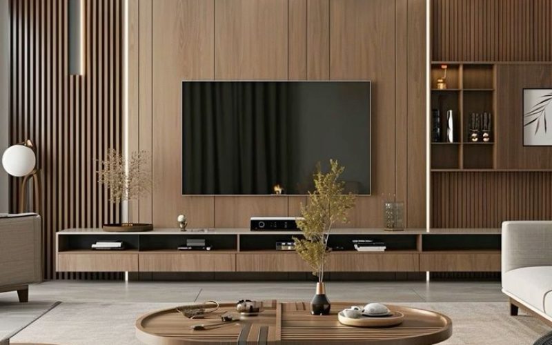 Woden tv decor